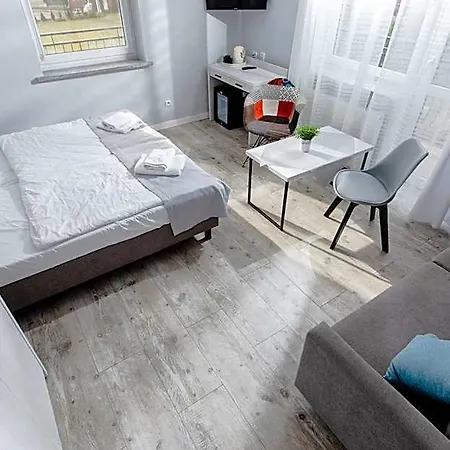 Osrodek Kolonijno Wczasowy Mewa - Przy Plazy Z Basenem Z Podgrzewana Woda I Mini Üdülőközpont *